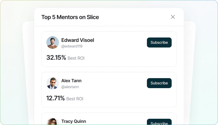 Slice public feed preview